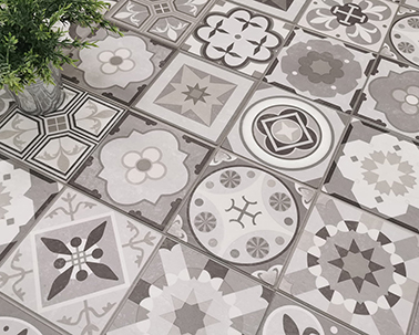 Фото SPC Ламината Stone Floor Майолика арт. 061-1 НР